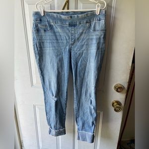 Chico’s pull on ankle Jeggings. Size 12